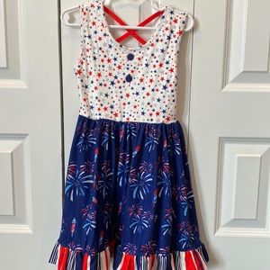 Cheeky Plum Patriotic Dress